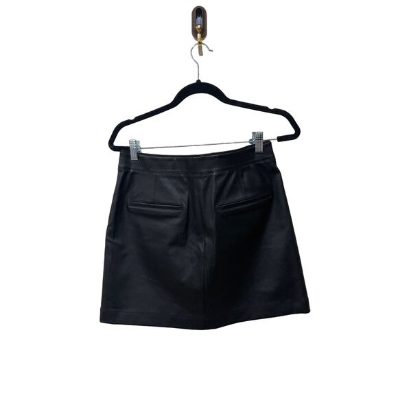 Helmut Lang core stretch leather mini skirt Size 10 - Picture 7 of 8